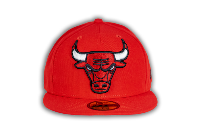 Chicago Bulls 59Fifty Red XL Primary Logo Cap by New Era