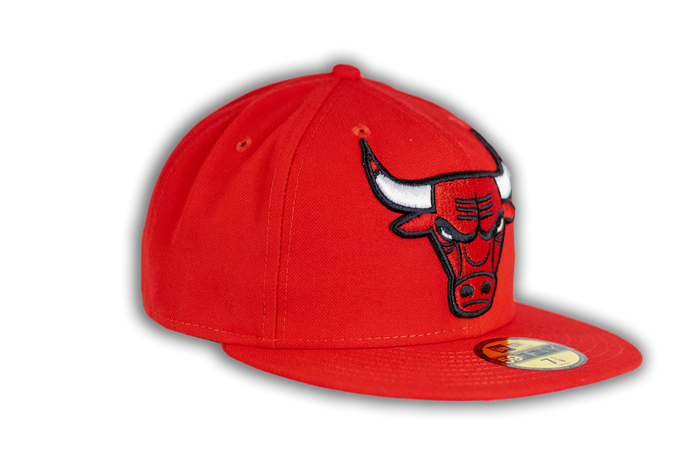 Chicago Bulls 59Fifty Red XL Primary Logo Cap by New Era-1