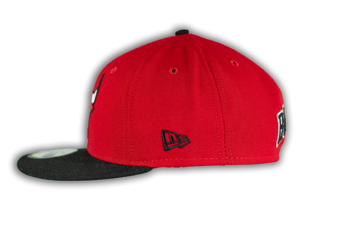Chicago Bulls 59Fifty Red/Black XL Primary Logo Cap by New Era-4