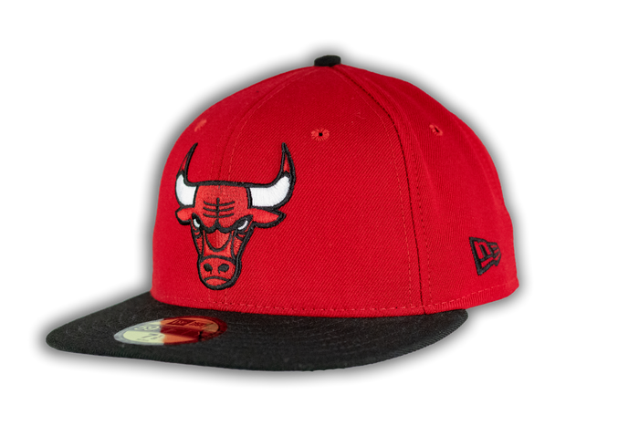 Chicago Bulls 59Fifty Red/Black XL Primary Logo Cap by New Era-5