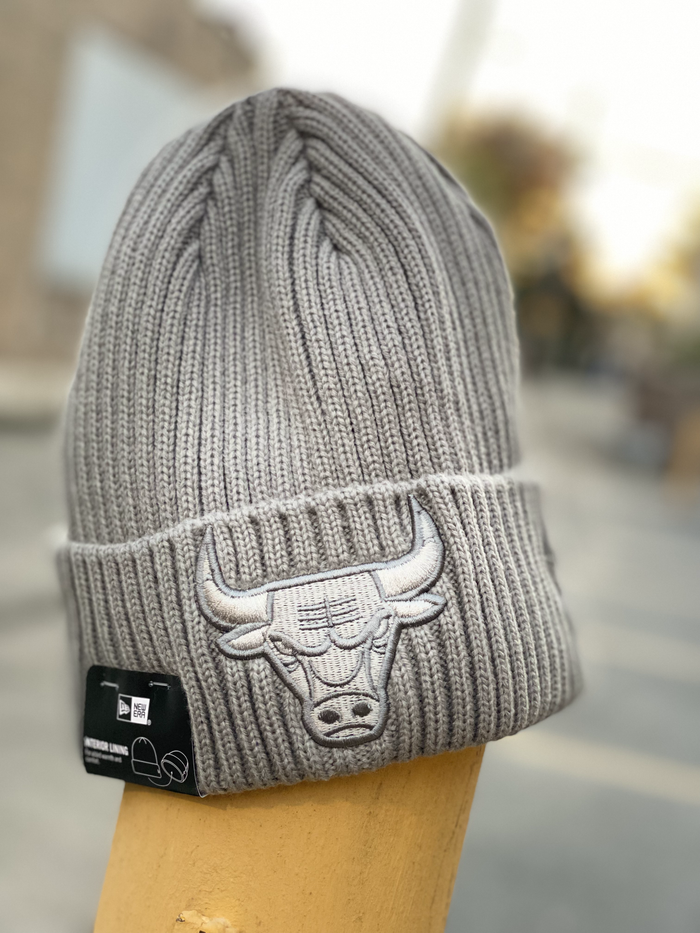 Chicago Bulls Gray Tonal Core Classic Knit by New Era-2