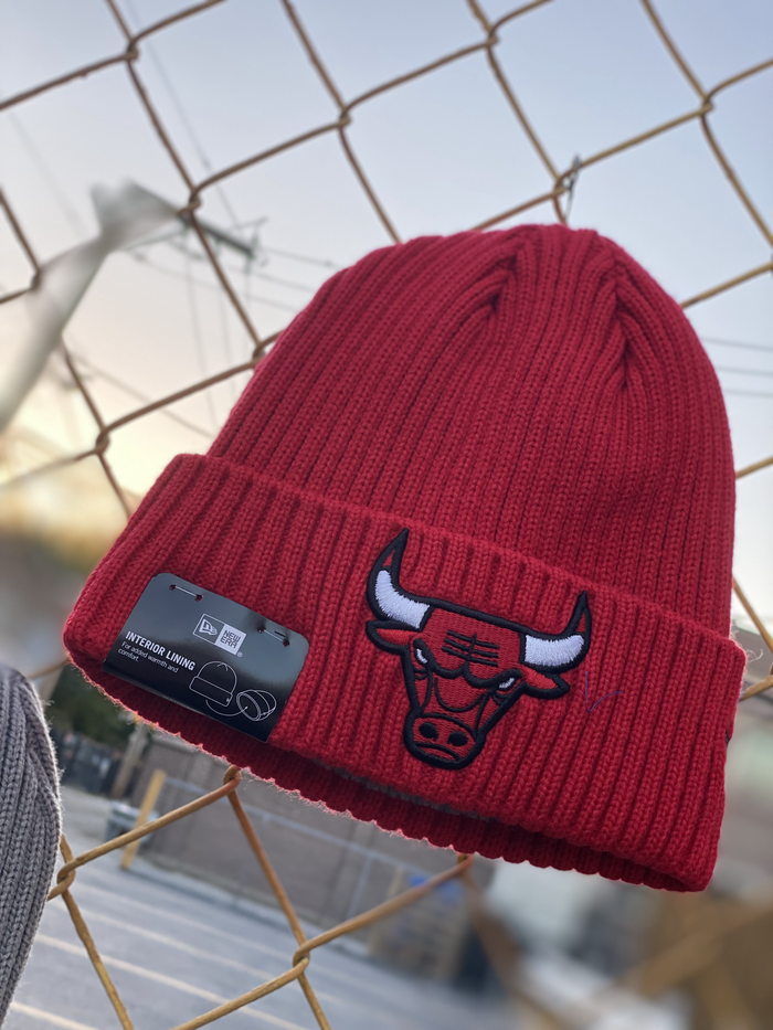 Chicago Bulls Red Core Classic Knit by New Era