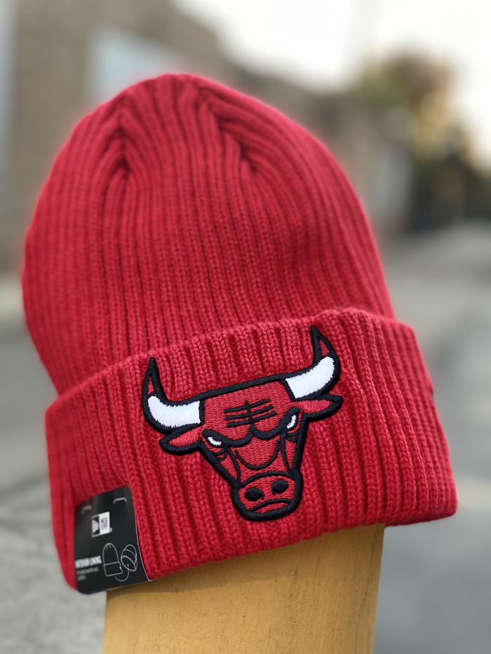 Chicago Bulls Red Core Classic Knit by New Era-2