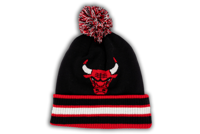 Chicago Bulls Adidas Stripe Cuffed Knit