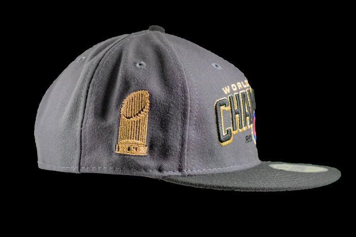 Chicago Cubs 2016 World Series Champions 59Fifty Locker Room Cap by New Era-2