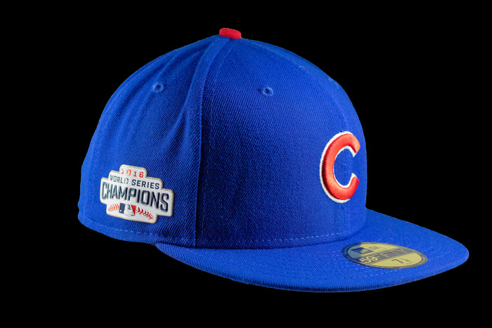 Chicago Cubs 2016 World Series Champions Side Patch Cap by New Era-1