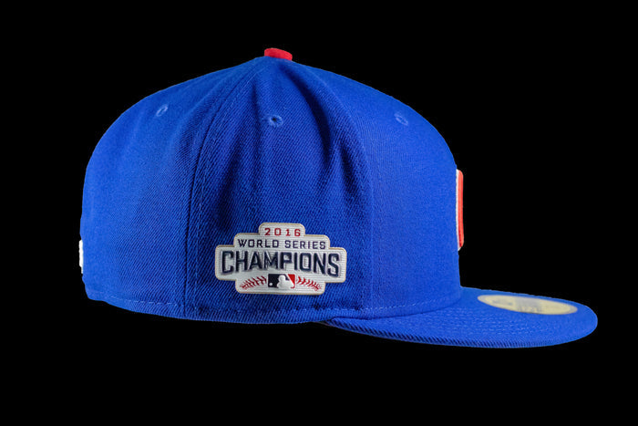 Chicago Cubs 2016 World Series Champions Side Patch Cap by New Era-2