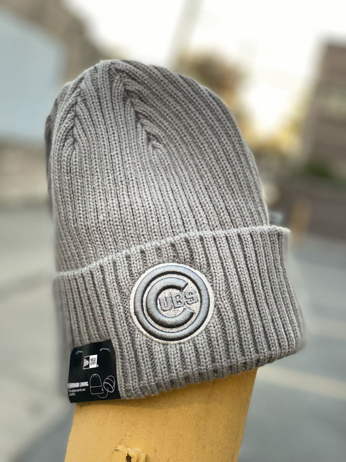Chicago Cubs Gray Tonal Core Classic Knit by New Era
