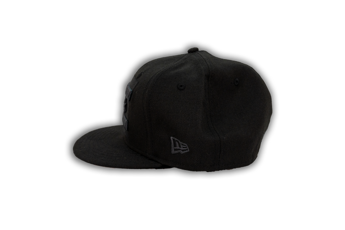Chicago Flag New Era Black Tonal 59Fifty Fitted Cap-1