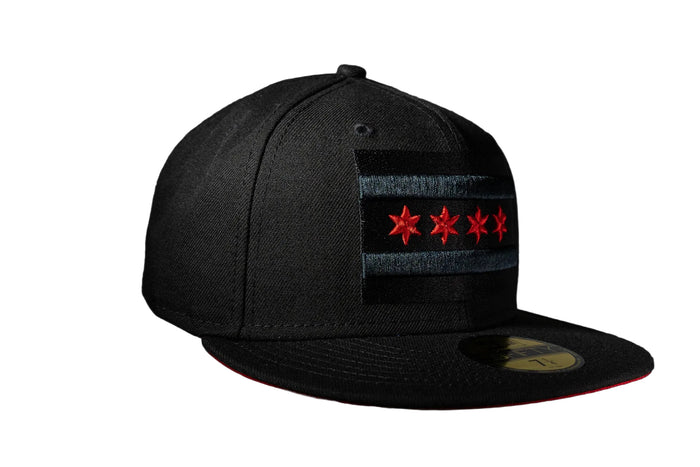 Chicago Flag Red Drip Exclusive 59Fifty Cap by New Era-1
