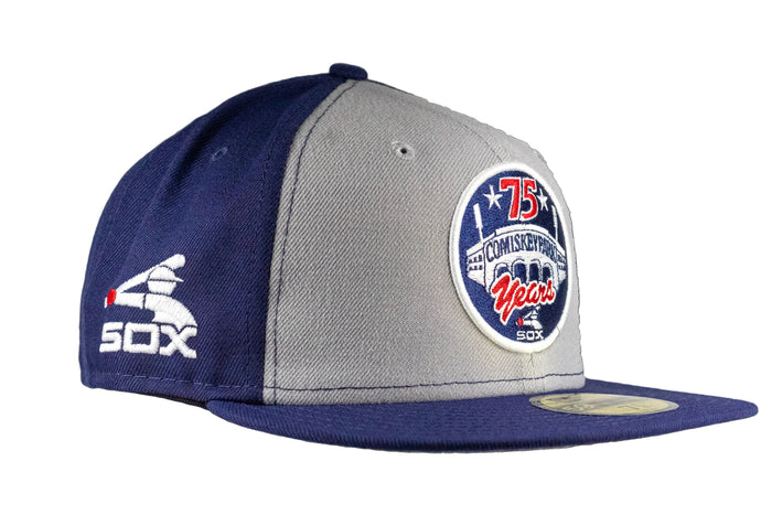 Chicago White Sox 1985 Comiskey Park Anniversary Exclusive Cap by New Era-1