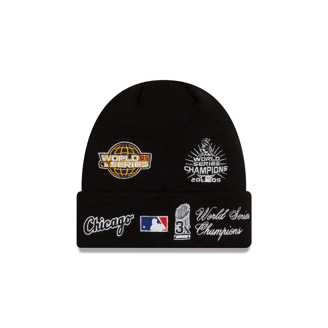 Chicago White Sox 3X Champions Knit by New Era-1