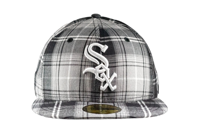 Chicago White Sox Black Plaid 59Fifty Cap by New Era