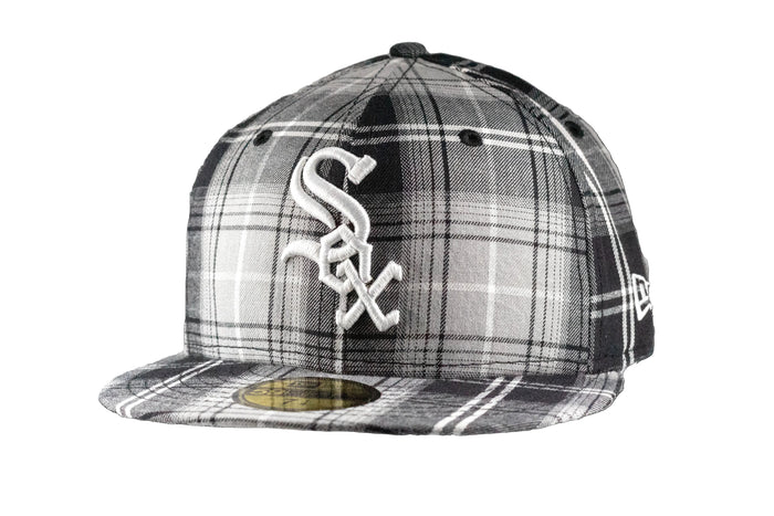 Chicago White Sox Black Plaid 59Fifty Cap by New Era-5