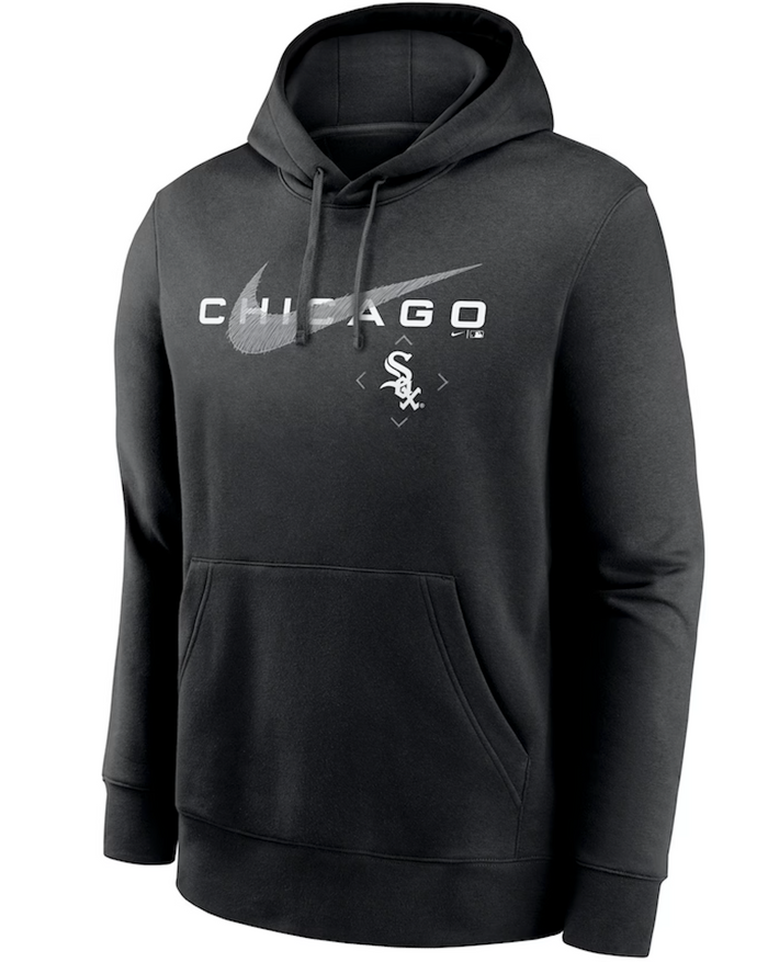Chicago White Sox Nike Bracket Icon Performance Pullover Hoodie