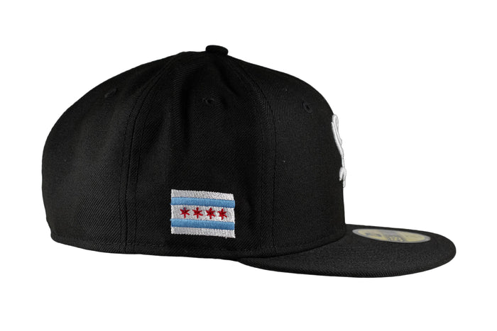 Chicago White Sox Chicago Flag Side Patch 59Fifty Cap by New Era-2