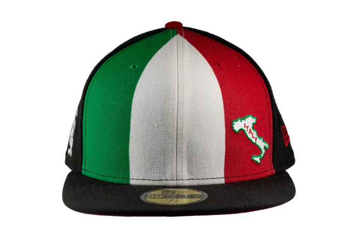 Chicago White Sox Italy Flag Full Frontal Exclusive 59Fifty Cap by New Era