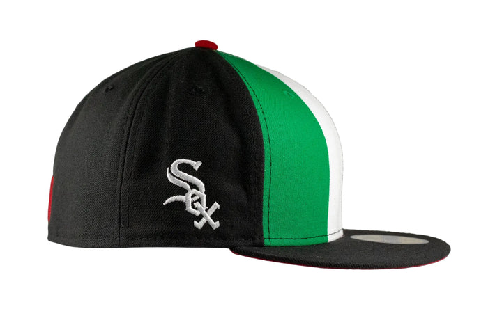 Chicago White Sox Italy Flag Full Frontal Exclusive 59Fifty Cap by New Era-2