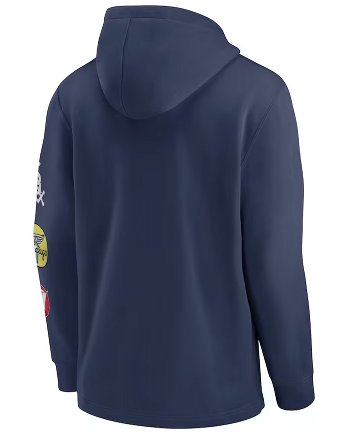 Chicago White Sox Nike Navy Rewind Lefty Pullover Hoodie-1