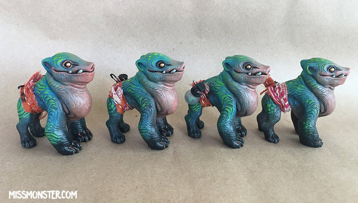 CHUBNOG MINI FIGURE- PAINTED- BOTTLE PUPS