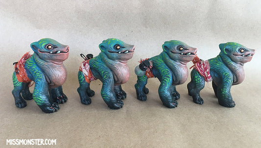 CHUBNOG MINI FIGURE- PAINTED- BOTTLE PUPS