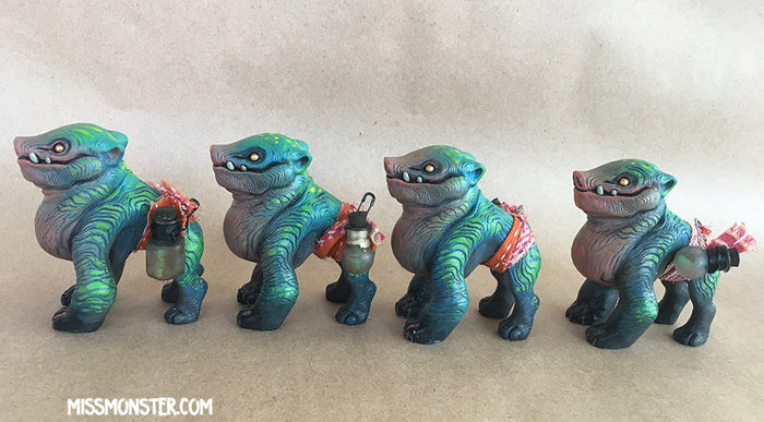 CHUBNOG MINI FIGURE- PAINTED- BOTTLE PUPS