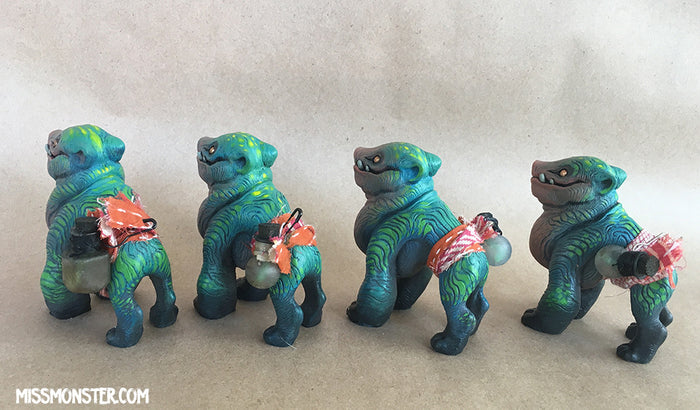 CHUBNOG MINI FIGURE- PAINTED- BOTTLE PUPS