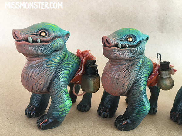 CHUBNOG MINI FIGURE- PAINTED- BOTTLE PUPS