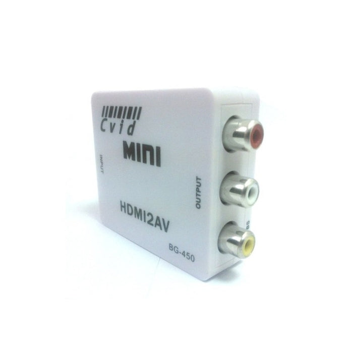 CKITZE BG-450 HDMI to AV Composite RCA CVBS PAL/NTSC Video Converter