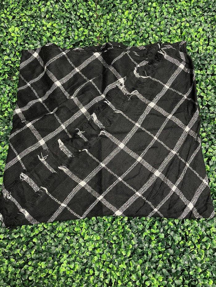Classic Black Scarf