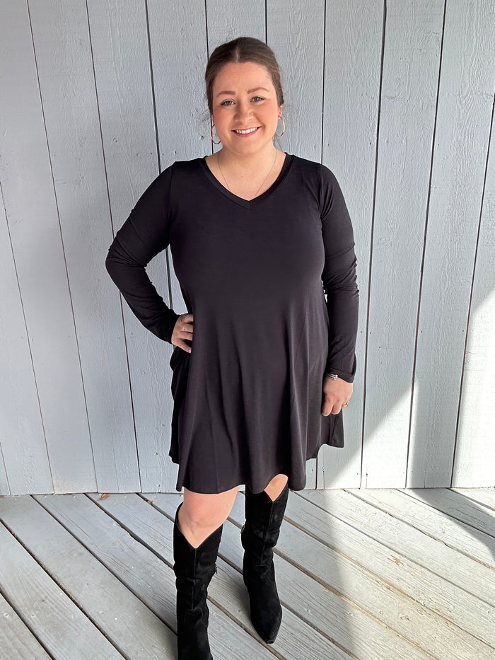 Classic Long Sleeve Dress