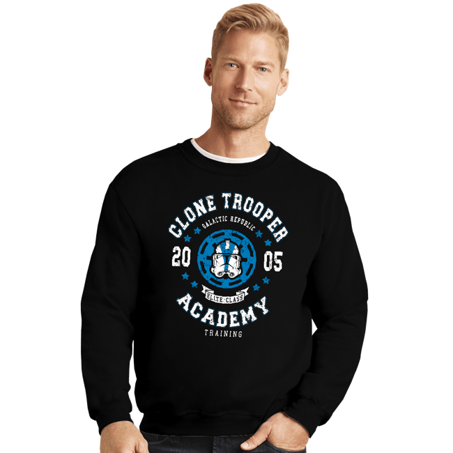 Crewneck Sweater, Unisex / Small / Black