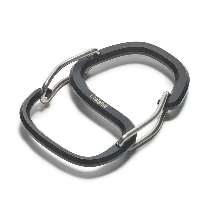 Coachwhip Carabiner Vapor Black