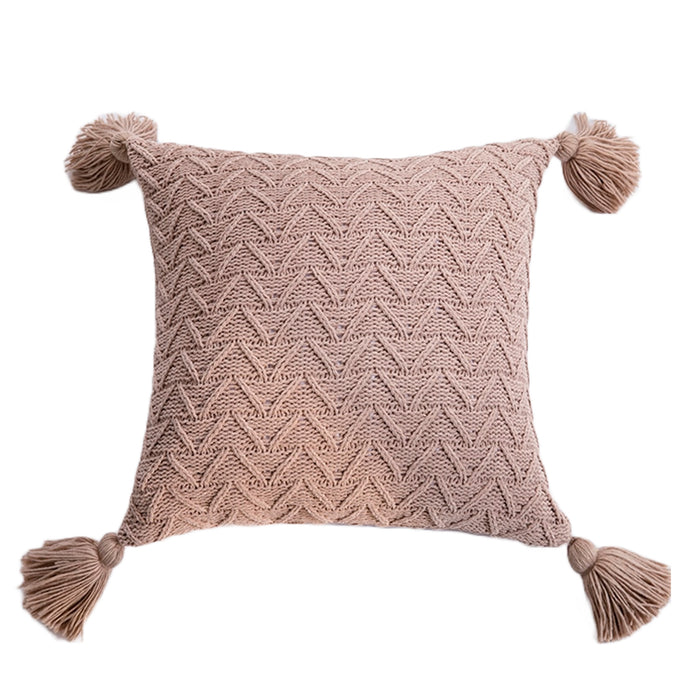 Coffee Twill Cuhion Cover