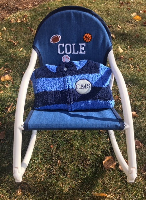 Cole Rocker with Sweater