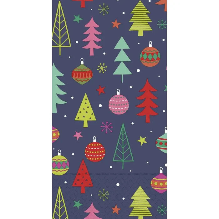 Colorful Christmas Guest Towels