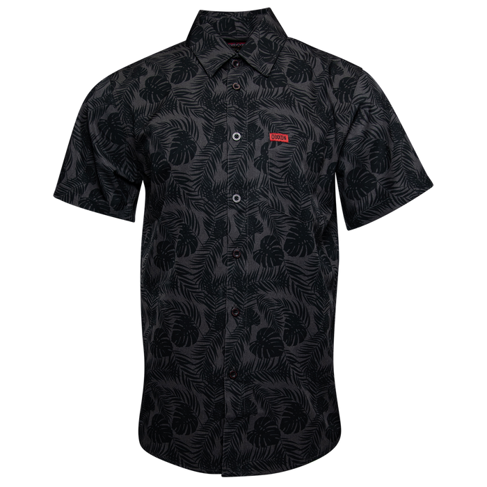 Corcovado Camo Party Shirt - Grey & Black