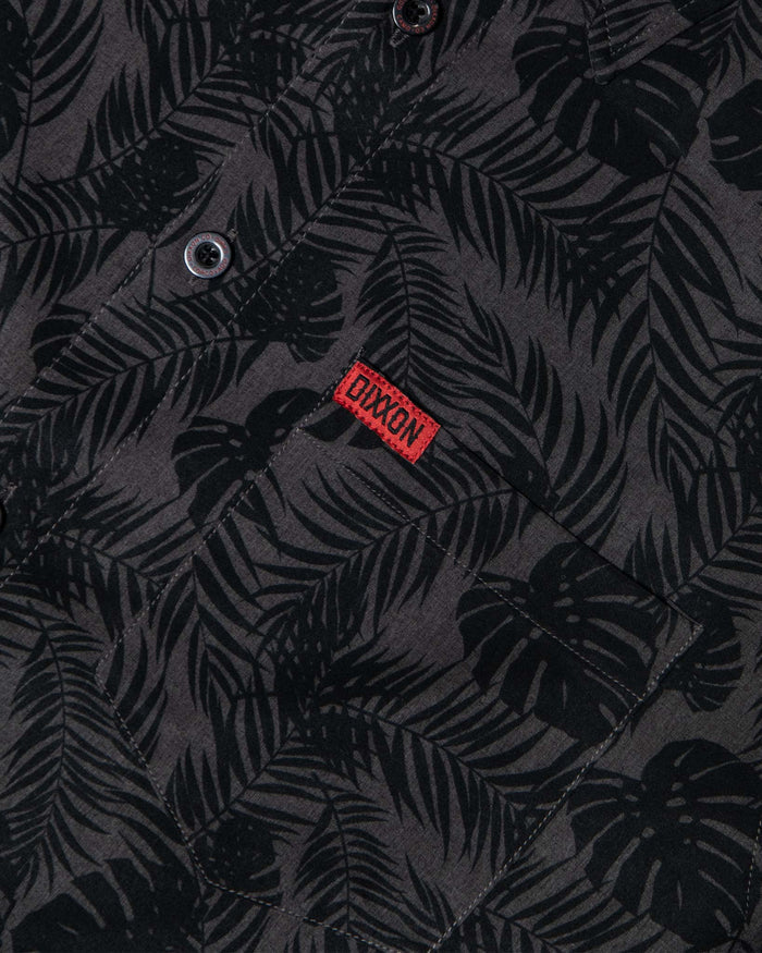 Corcovado Camo Party Shirt - Grey & Black