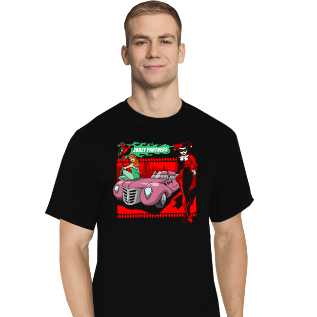 Shirts T-Shirts, Tall / Large / Black Crazy Partners