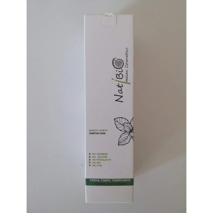 Crème Corporelle Tonifiante au Basilic Vénitien Natibio cellulite