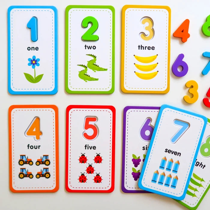 Curious Columbus - Numbers Flash Cards