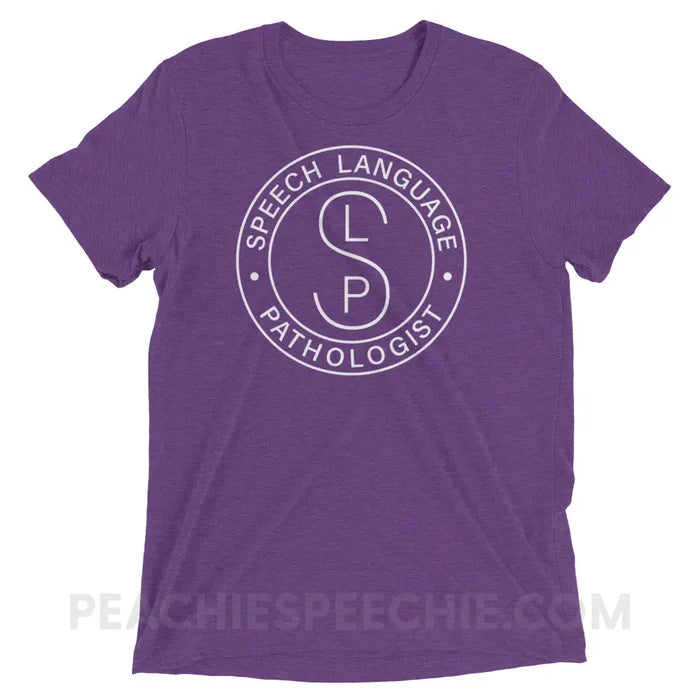 Custom for Lane Tri-Blend Tee - Purple Triblend / XS - peachiespeechie.com