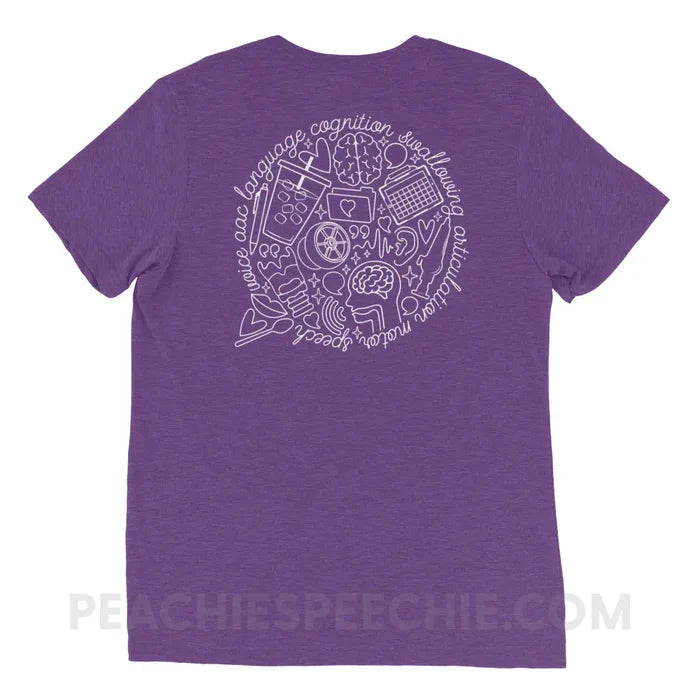 Custom for Lane Tri-Blend Tee - peachiespeechie.com