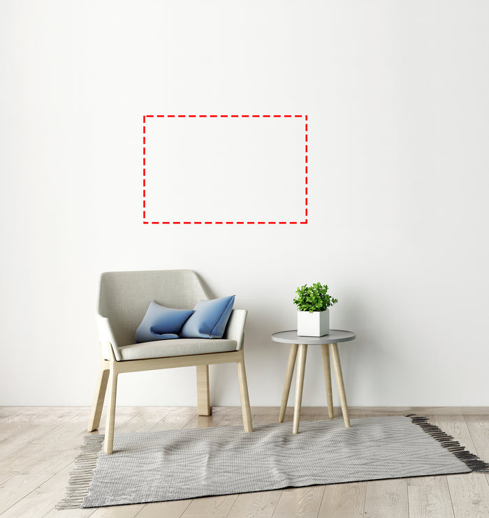 Custom Interior Wall Decal Up To 36 x 24 Inches