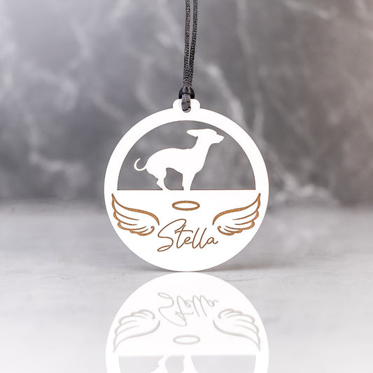 Custom Wood Ornaments: Memorial Pet Ornament