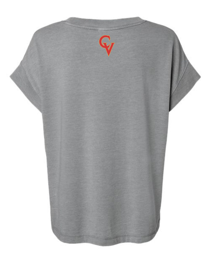CV Softball Ladies Vintage Wash Tee- 3 designs