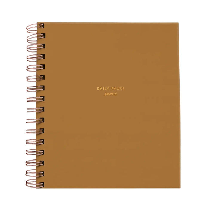 Daily Pause Journal - Mustard