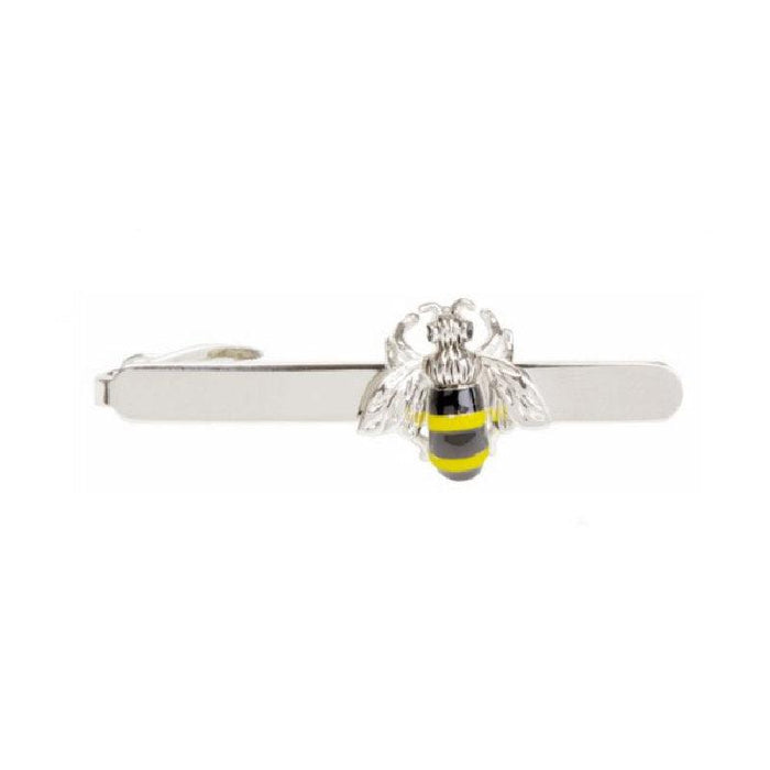 Dalaco Gold and Silver Enamel Bee Tie ClipIntroducing our Gold and Silver Enamel Bee Tie Clip, a meticulously crafted accessory that adds a touch of elegance and charm to any attire.
Key Features:


Design: Tie BarsDalacoTheodore Men's JewelryGold and Silver Enamel Bee Tie Clip