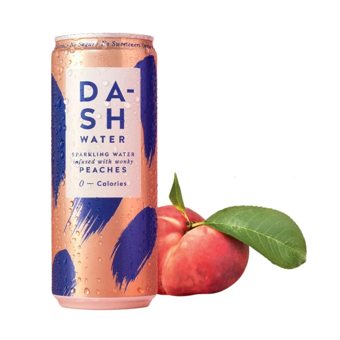 Dash Water Sparkling Peach Multipack 4x 300ml