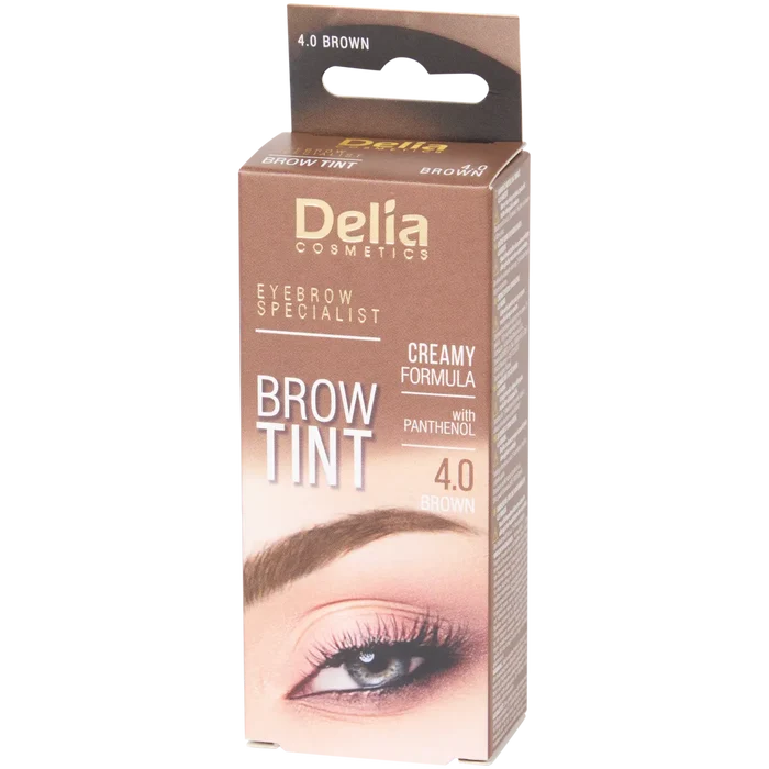 Delia Cameleo eyebrow tint 4.0 Brown - Delia cosmetics 15 ml